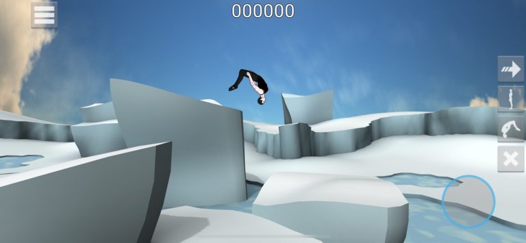 Backflip Madness для iOS — скриншот 1