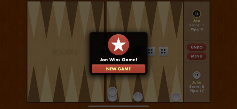 Backgammon ∙ для iOS — скриншот 2
