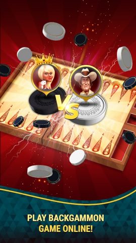 Backgammon Online для Android — скриншот 1