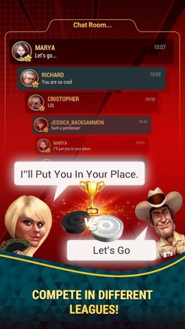 Backgammon Online для Android — скриншот 2