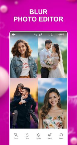 Background Blur Photo Editor для Android — скриншот 2