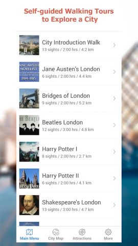 Baku Map and Walks для Android — скриншот 1