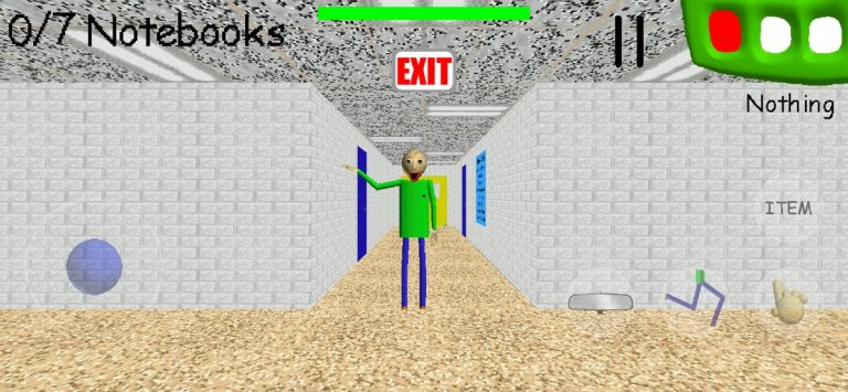 Baldi’s Basics Classic для iOS — скриншот 1