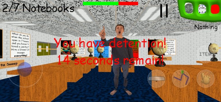 Baldi’s Basics Classic для iOS — скриншот 3