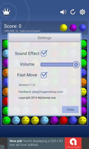 Ball Lines Classic — скриншот 2