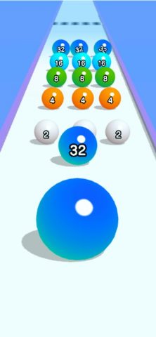 Ball Run 2048 для iOS — скриншот 3