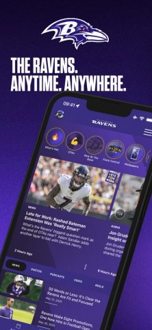 Baltimore Ravens Mobile для iOS — скриншот 1