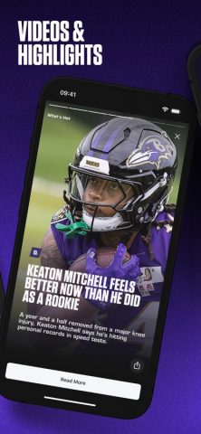 Baltimore Ravens Mobile для iOS — скриншот 3