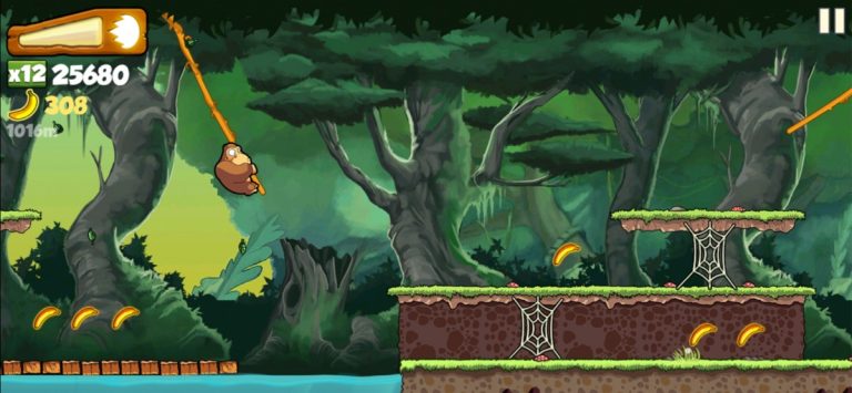 Banana Kong для iOS — скриншот 1