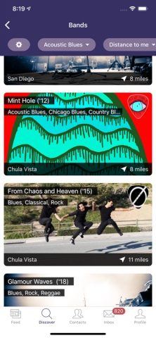 BandFriend — Find Musicians для iOS — скриншот 1