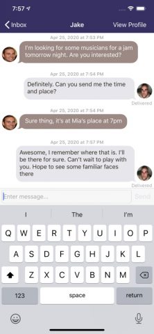 BandFriend — Find Musicians для iOS — скриншот 4