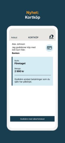 BankID säkerhetsapp для iOS — скриншот 3
