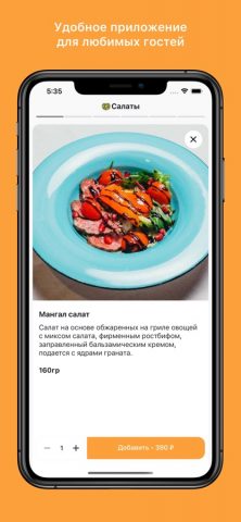 Barashek delivery для iOS — скриншот 1