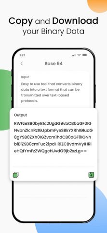 Base64 Encoder Decoder для iOS — скриншот 3