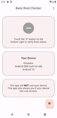 Basic Root Checker для Android — скриншот 1
