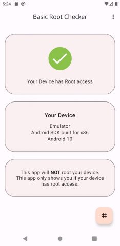 Basic Root Checker для Android — скриншот 2