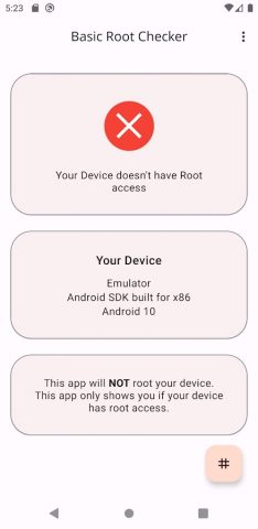 Basic Root Checker для Android — скриншот 3