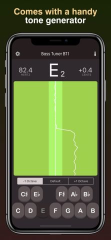 Басовый тюнер BT1 для iOS — скриншот 4