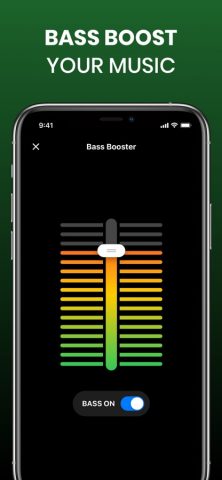 Bass Booster Volume Boost EQ для iOS — скриншот 2