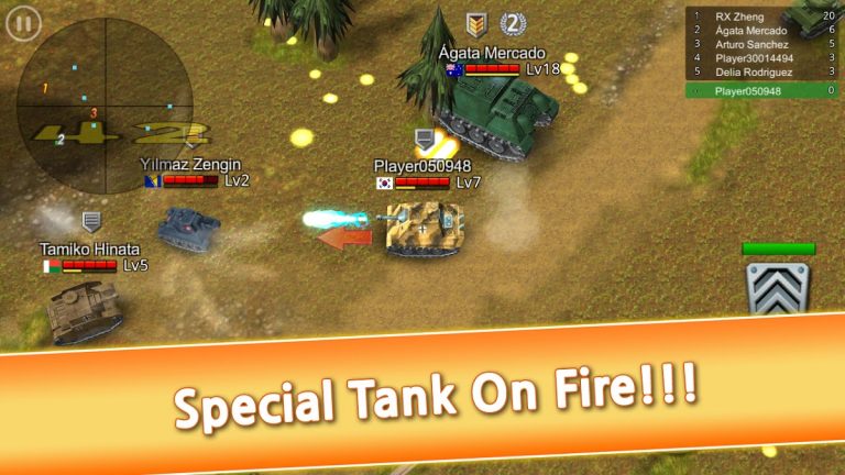 Battle Tank для Android — скриншот 2
