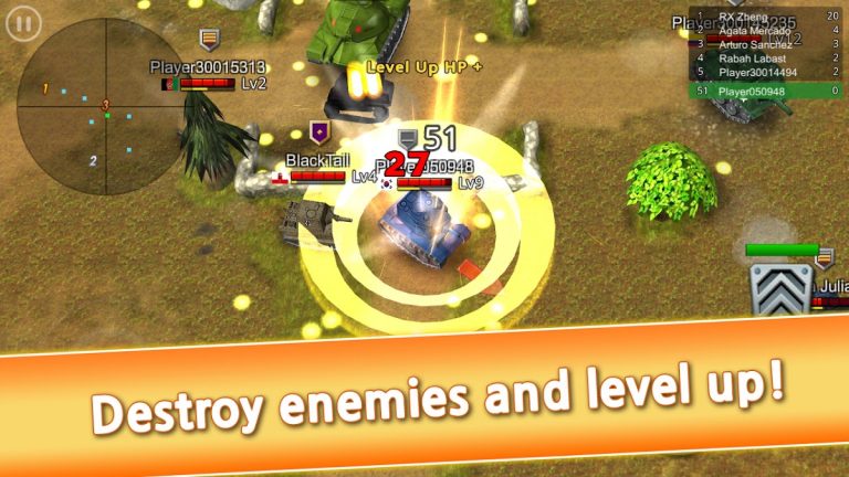 Battle Tank для Android — скриншот 3