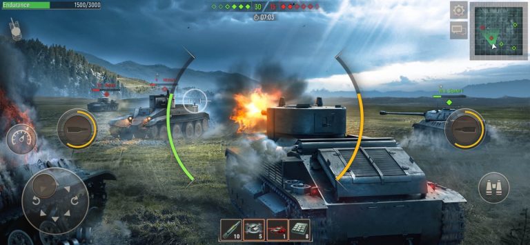 Battle Tanks: Онлайн 3D Танки для iOS — скриншот 4