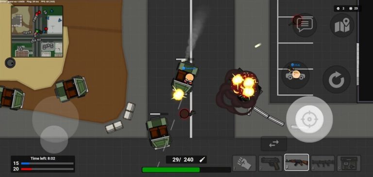 BattleDudes.io Online Shooter для Android — скриншот 4