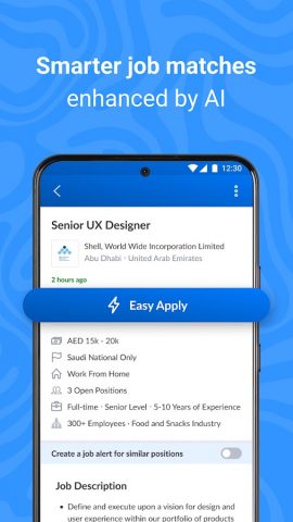 Bayt.com Jobs — Job Search App для Android — скриншот 1