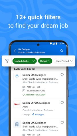 Bayt.com Jobs — Job Search App для Android — скриншот 2