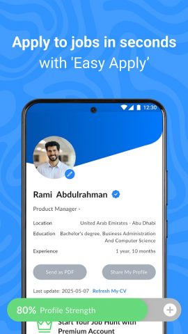 Bayt.com Jobs — Job Search App для Android — скриншот 4