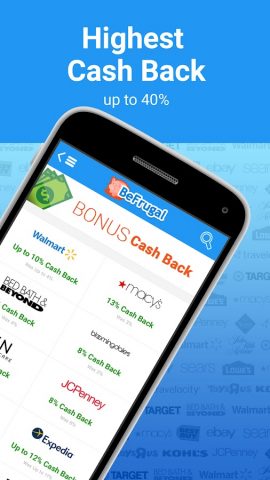 BeFrugal Cash Back & Coupons для Android — скриншот 2