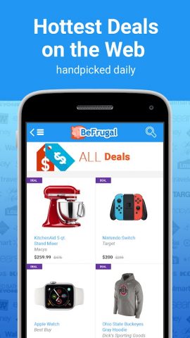 BeFrugal Cash Back & Coupons для Android — скриншот 4