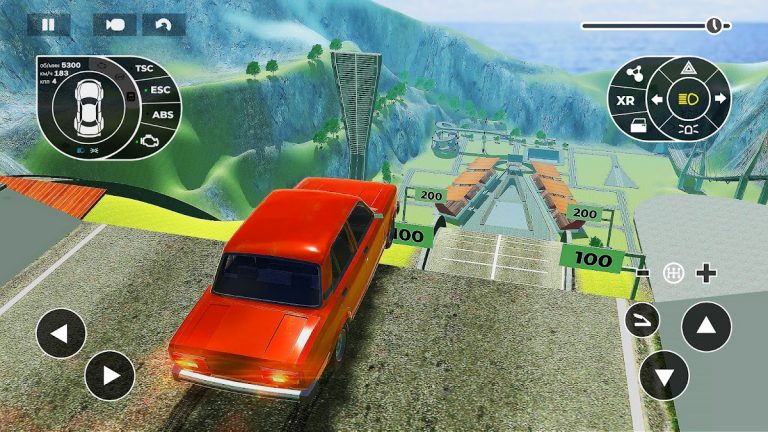 Beam Ramp: Crash Car Simulator для Android — скриншот 1