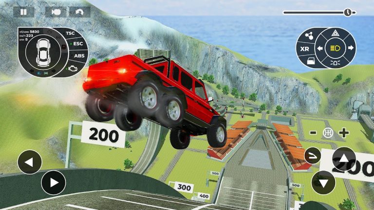 Beam Ramp: Crash Car Simulator для Android — скриншот 2