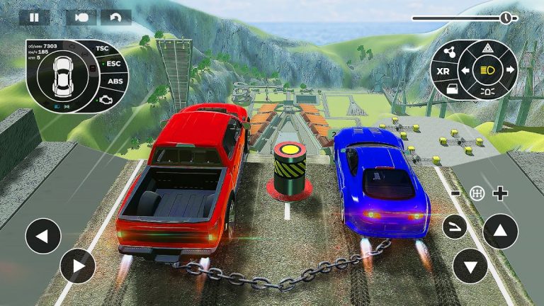 Beam Ramp: Crash Car Simulator для Android — скриншот 3