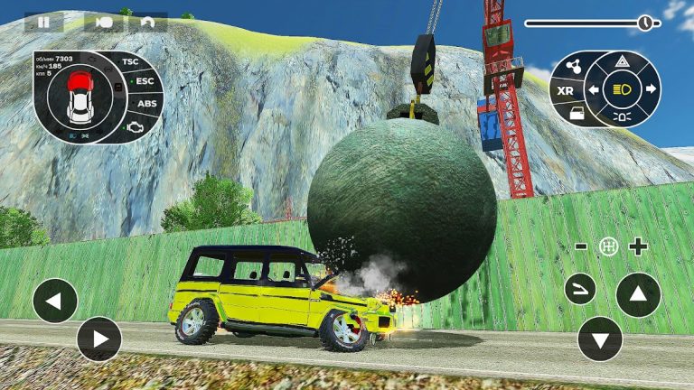 Beam Ramp: Crash Car Simulator для Android — скриншот 5