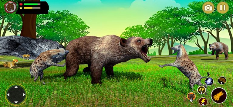 Bear Simulator Wild Animal для iOS — скриншот 1