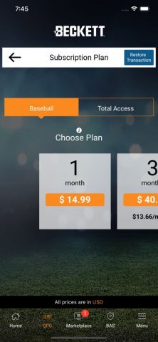 Beckett Mobile для iOS — скриншот 4