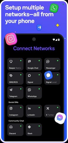 Beeper: Universal Chat для Android — скриншот 3