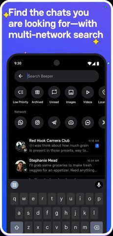 Beeper: Universal Chat для Android — скриншот 4