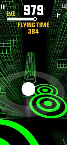 Бег по склону для iOS — скриншот 2