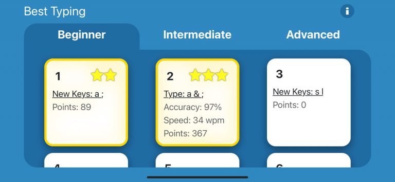 Best Typing Lessons and Test для iOS — скриншот 4