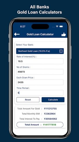BestCalc Financial Calculator для Android — скриншот 5