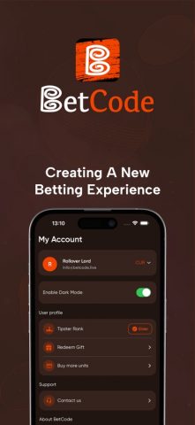 BetCode для iOS — скриншот 5