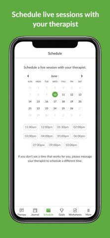 BetterHelp — Therapy для iOS — скриншот 3