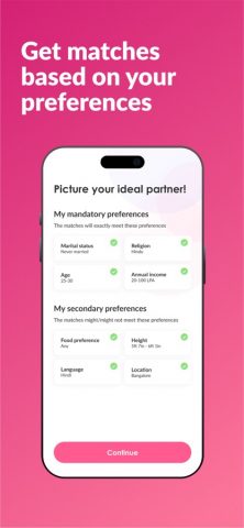 Betterhalf: Matrimony App для iOS — скриншот 4