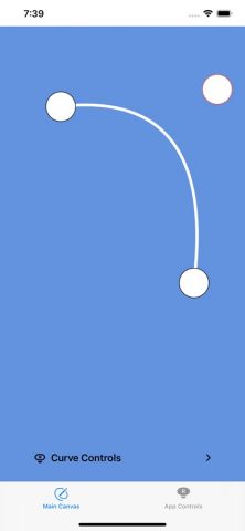 Bezier Playground для iOS — скриншот 4