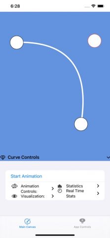 Bezier Playground для iOS — скриншот 5