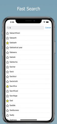 Bible Dictionary and Glossary для iOS — скриншот 2