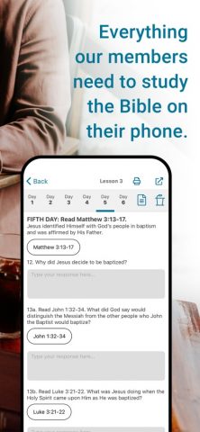 Bible Study Fellowship App для iOS — скриншот 2